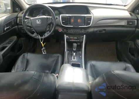 2017 Honda Accord Hybrid Ex-L из США, поврежденный, VIN JHMCR6F54HC002142